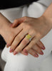 GIA Certified 11.30 Carat Radiant Cut Fancy Intense Yellow Diamond Engagement Ring in Platinum