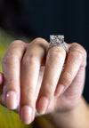 GIA Certified 10.65 Carat Radiant Cut Diamond Engagement Ring in Platinum