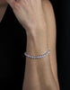 11.35 Carat Total Round Diamond Three-Prong Tennis Bracelet in White Gold