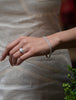 5.62 Carats Round Diamond Two-Row Tennis Bracelet in White Gold