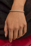 8.71 Carat Total Round Brilliant Cut Diamond Tennis Bracelet in White Gold