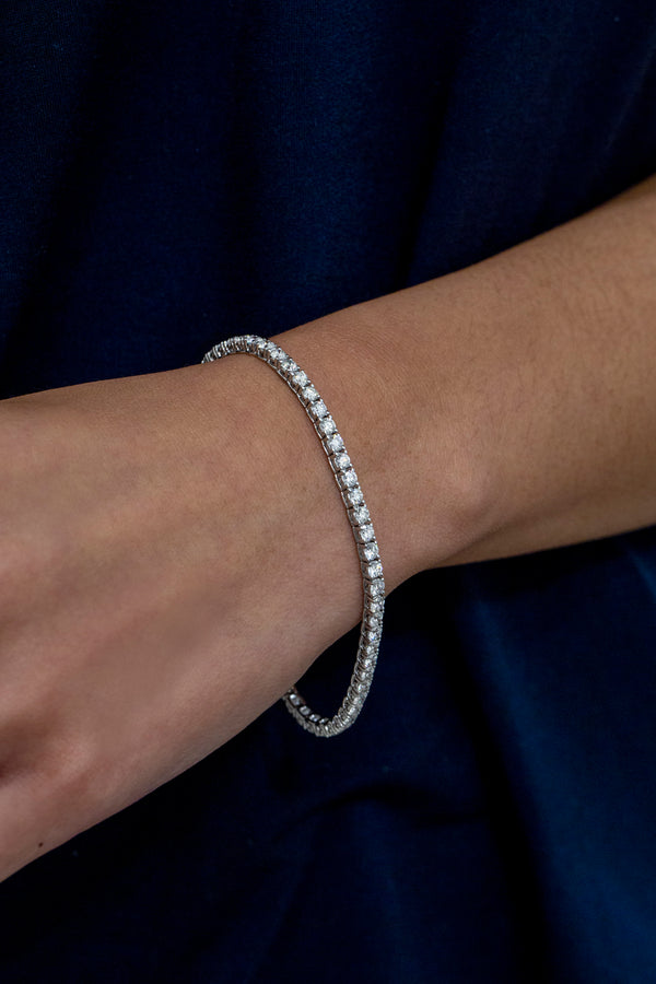Round Diamond Classic Tennis Bracelet