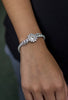 Omega 9.00 Carat Total Mixed Shape Diamond Vintage Ladies Wrist Watch in Platinum