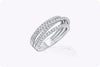 0.92 Round Diamond Entwined Fashion Ring