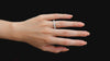 0.92 Carat Total Round Diamond Half-Eternity Wedding Band in White Gold