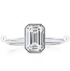 Custom Emerald Cut Diamond Engagement ring